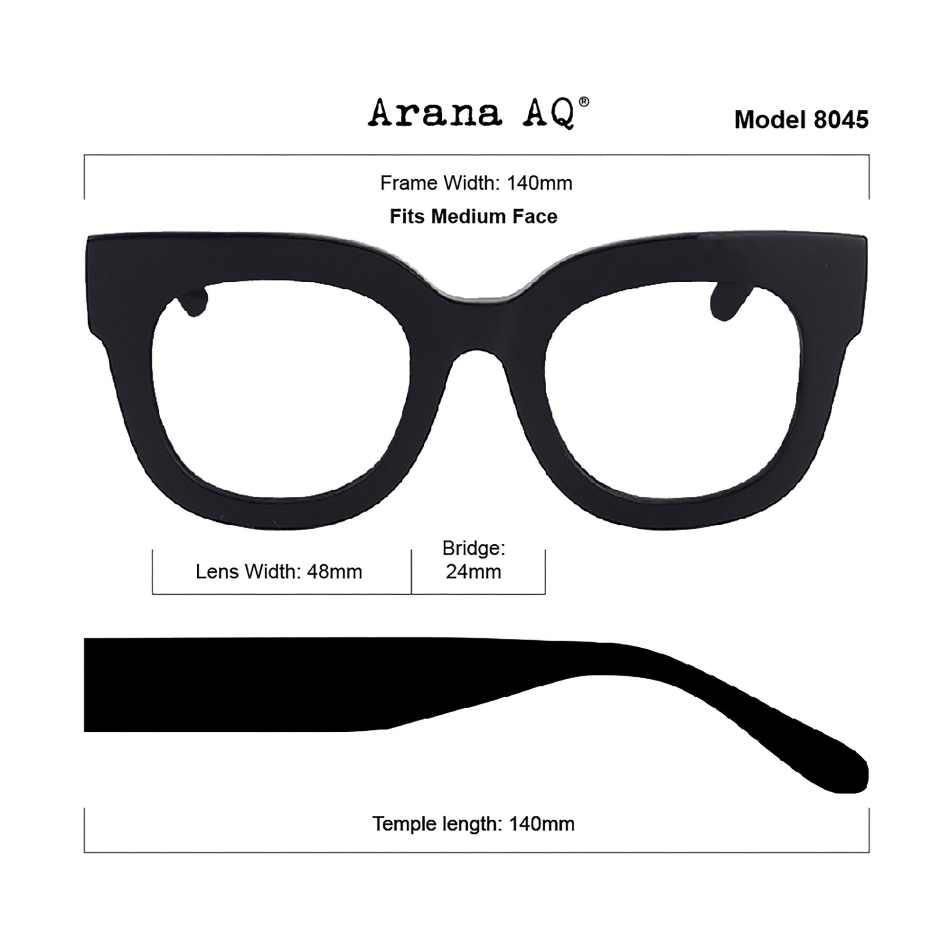 Blue Light Blocking Glasses: Photochromic Optical Style 8045