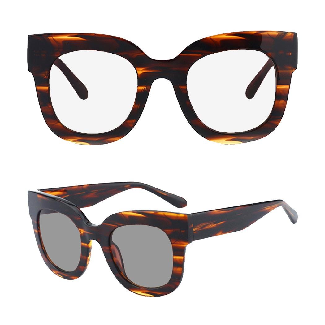 Blue Light Blocking Glasses: Photochromic Optical Style 8045